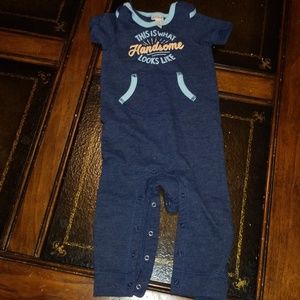 Cat & Jack size 18 months boy one piece romper